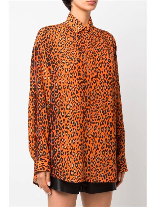 Camicia leopardata ERMANNO SCERVINO | D412K324NQB21223